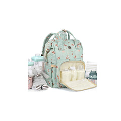 CAMILLEMMA Diaper Bag Backpack main compartment spacious for baby essentials.