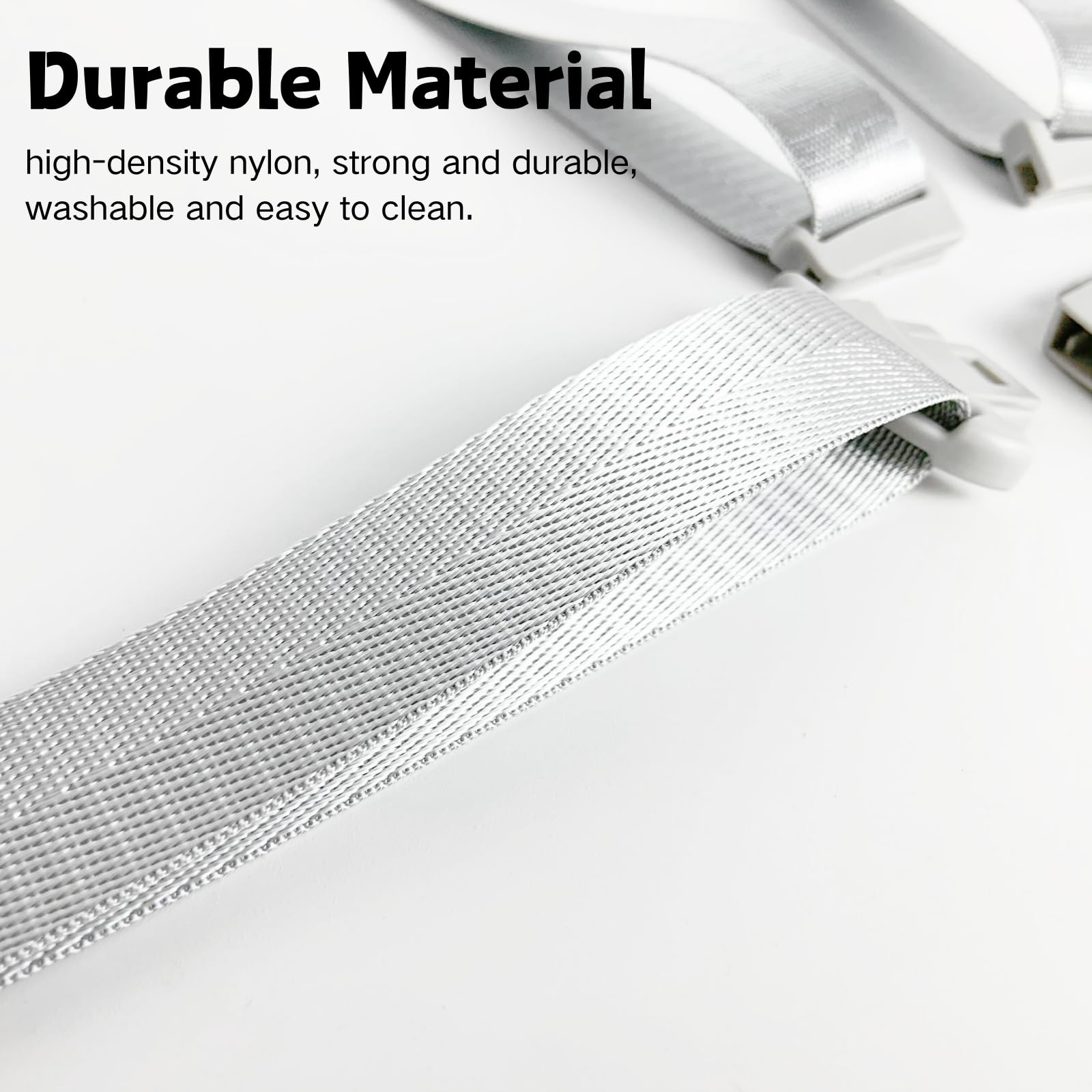 CAMTOVGCA strap being washable for easy hygiene and quick cleanups.