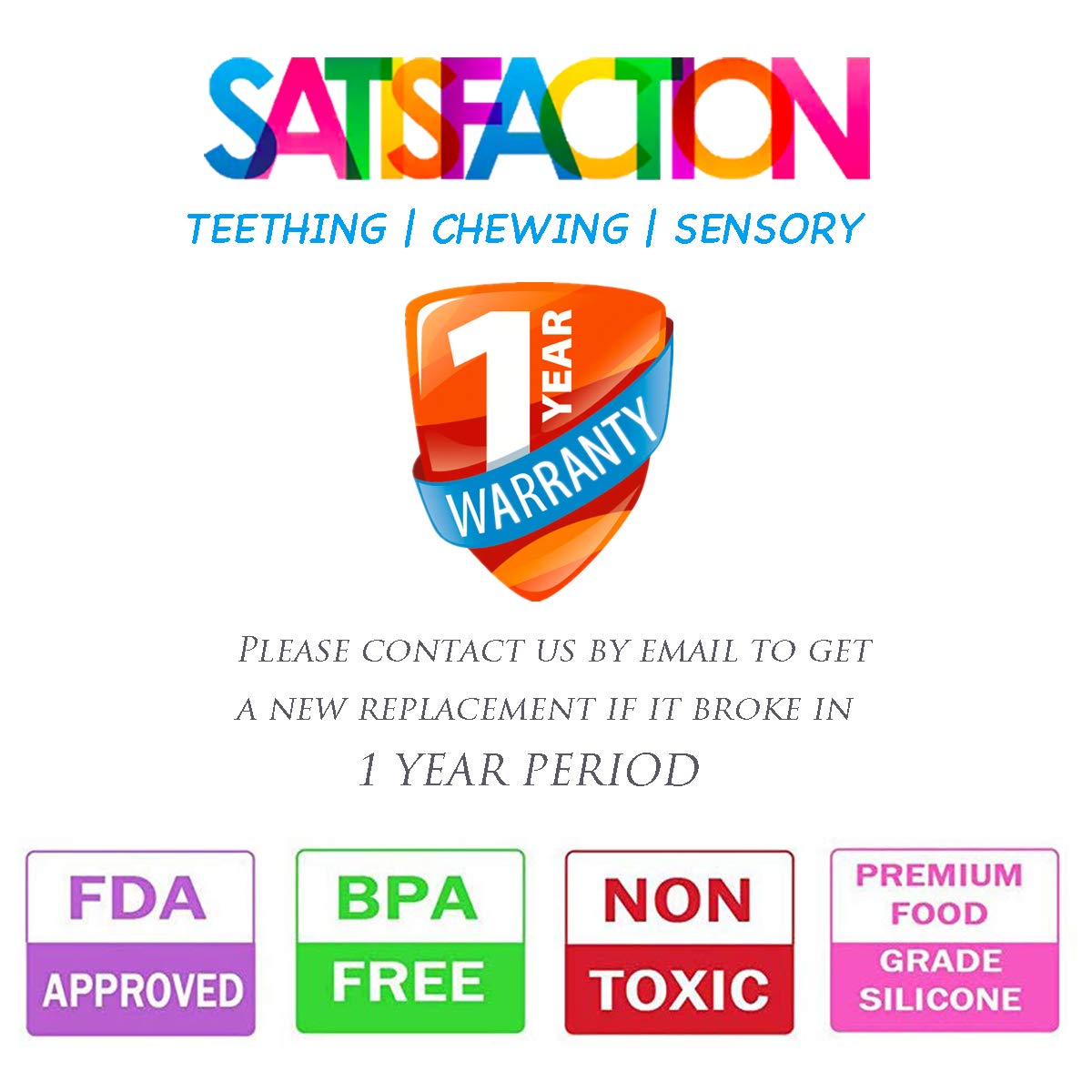 CANAY X Hollow Chew Tubes age 3+ — safe teether option for developing kids