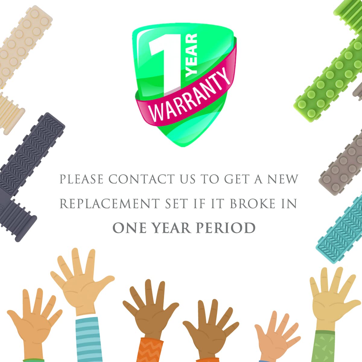 CANAY Xtra Tough Chew Bricks dishwasher-friendly and easy to clean for daily use.