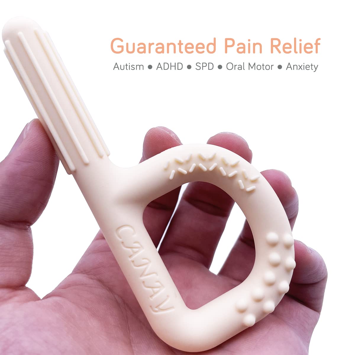 CANAY Xtra Tough chew sticks bumps texture soothing gums during chewing sessions