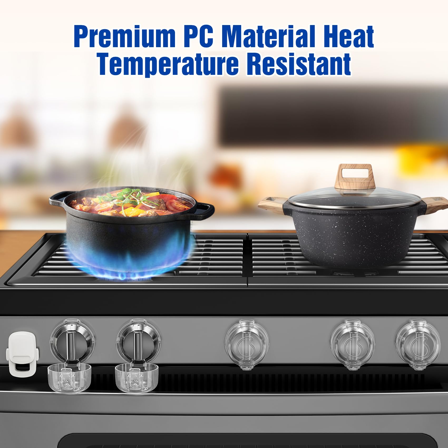 CandyHome high-temperature resistant knob covers withstand heat while protecting curious hands