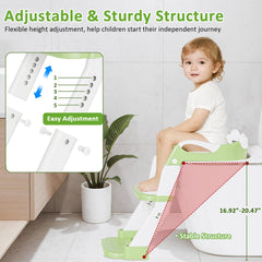 CandyHome Potty Training Seat green soft cushion for skin-friendly comfort