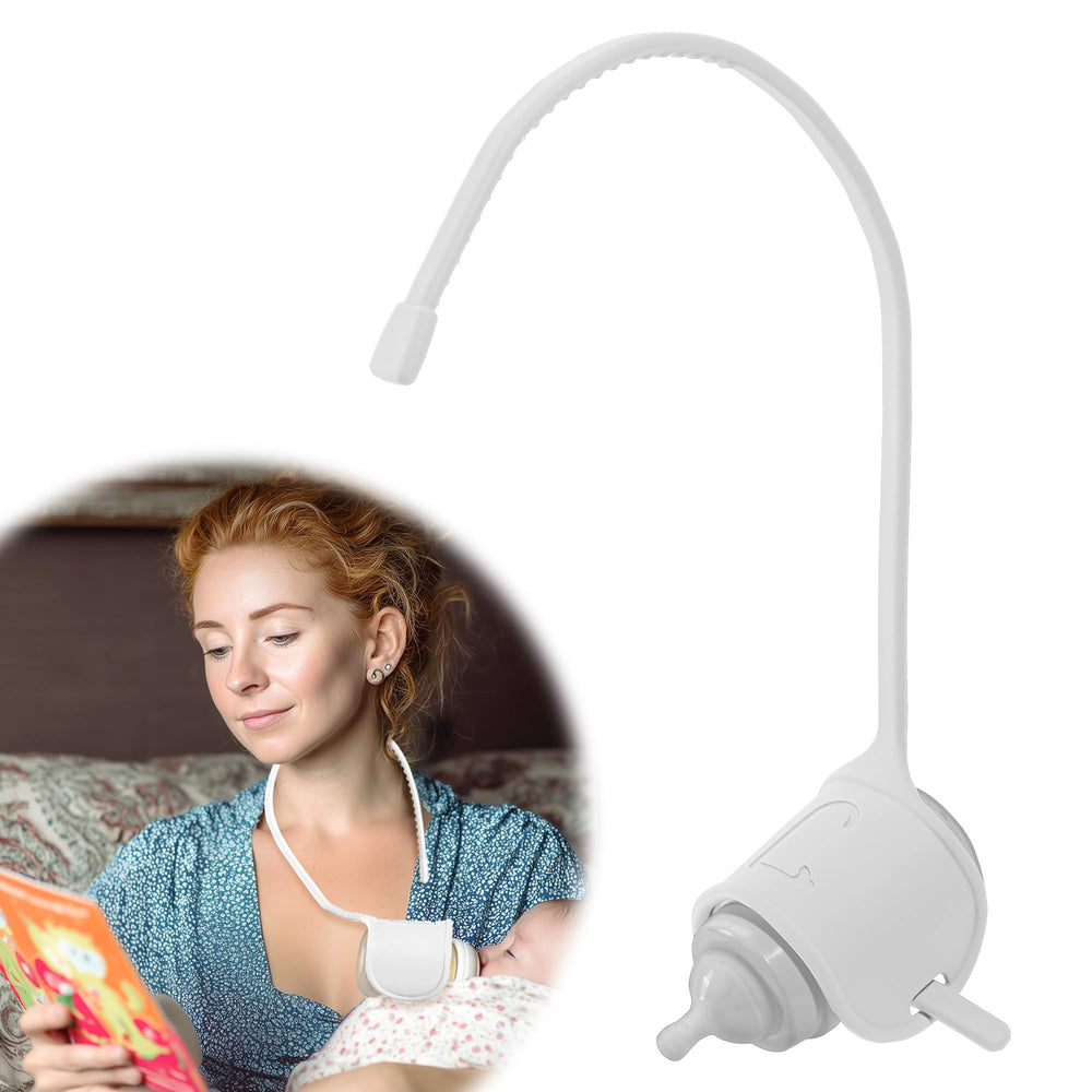Canela Cane adjustable bottle support with 360-degree adjustment for comfortable feeding.