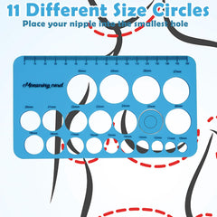 CANIPHA silicone soft-material ruler stays gentle on skin during measurements