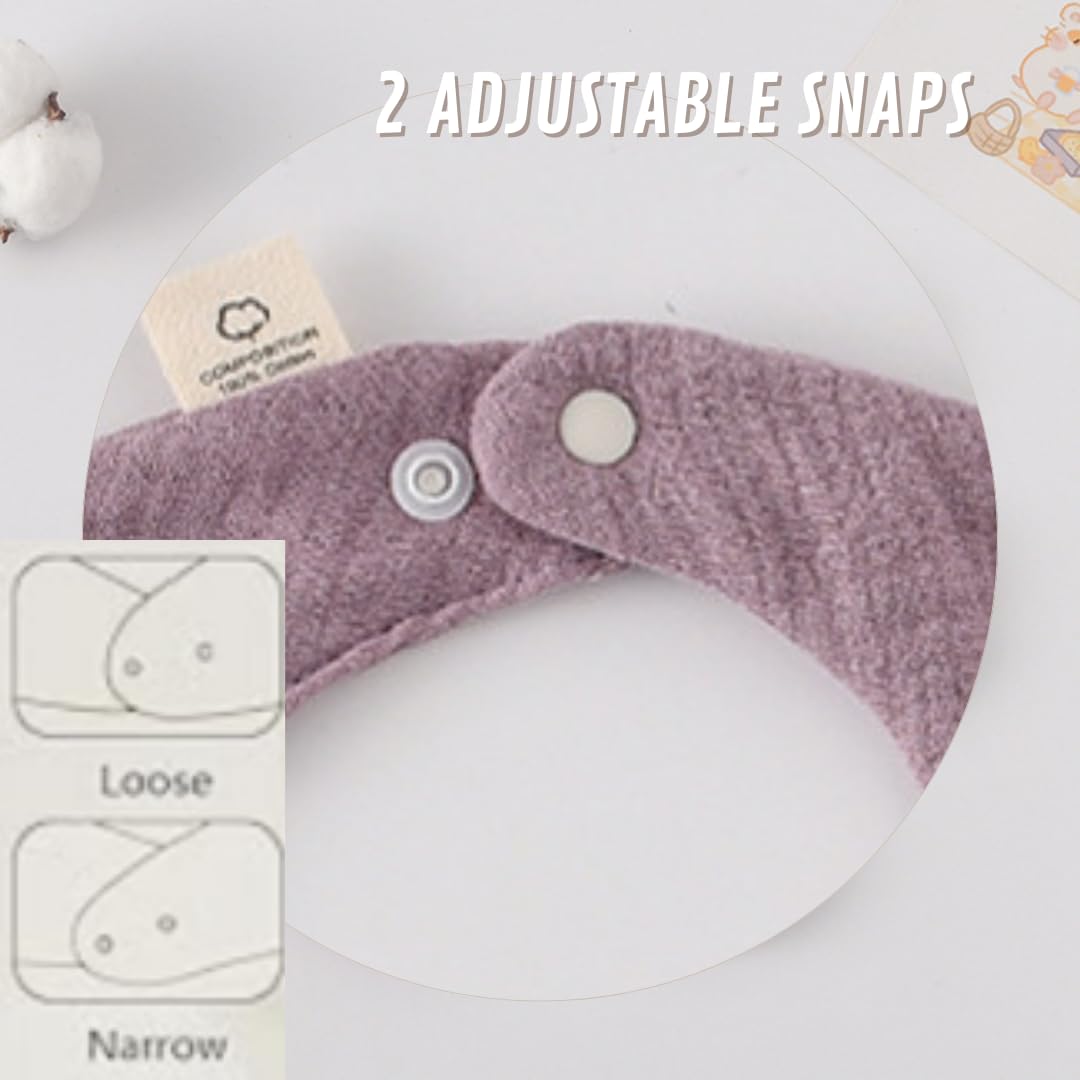 Canjolie machine-washable bib shown in a laundry setup.