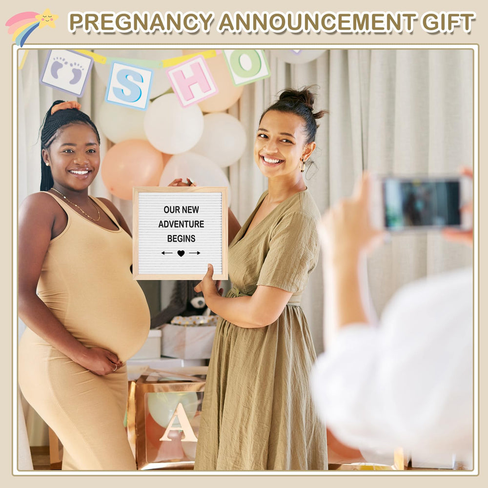 Canlierr 9-piece set for coming soon baby announcements