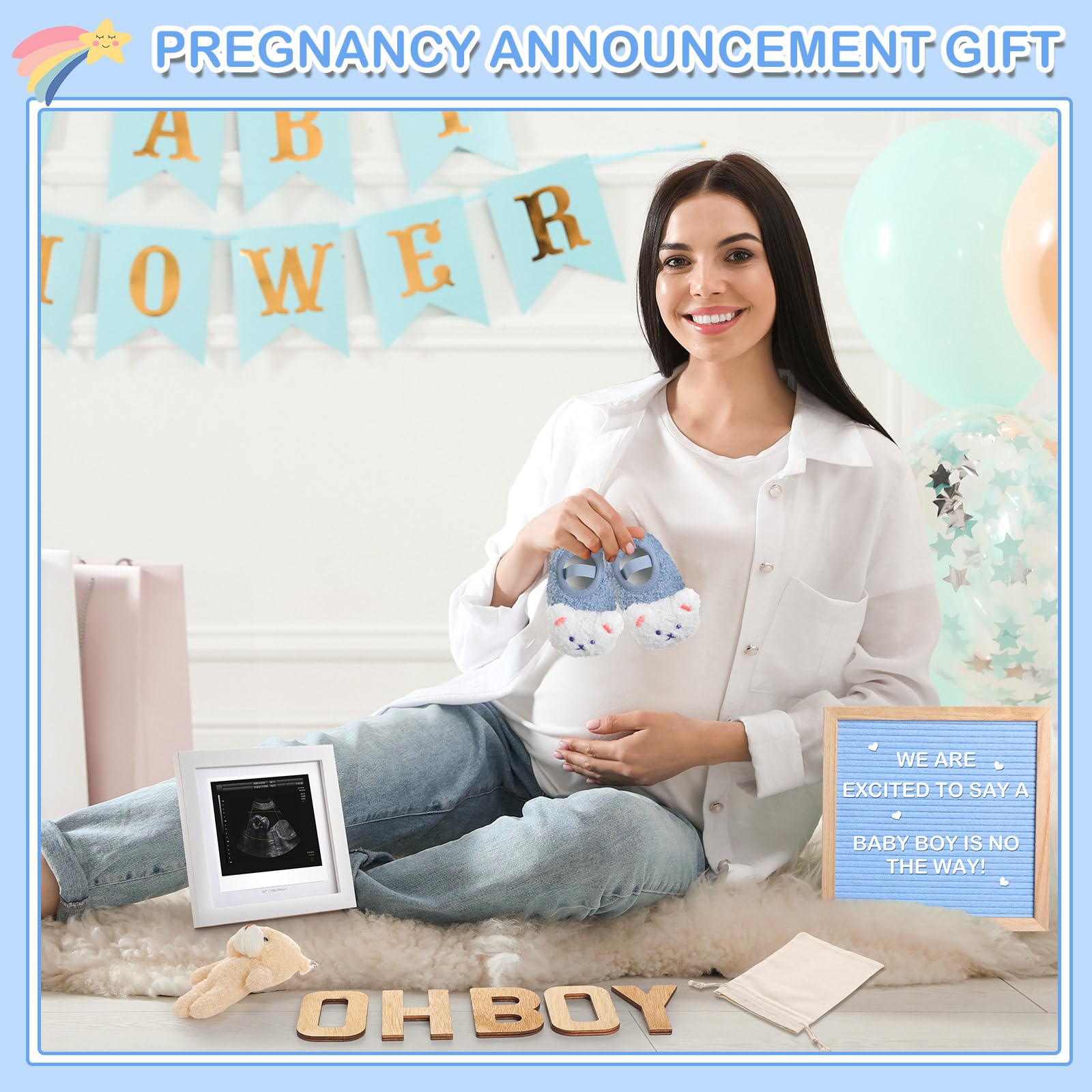 Canlierr wood blocks spell memories during maternity shoots