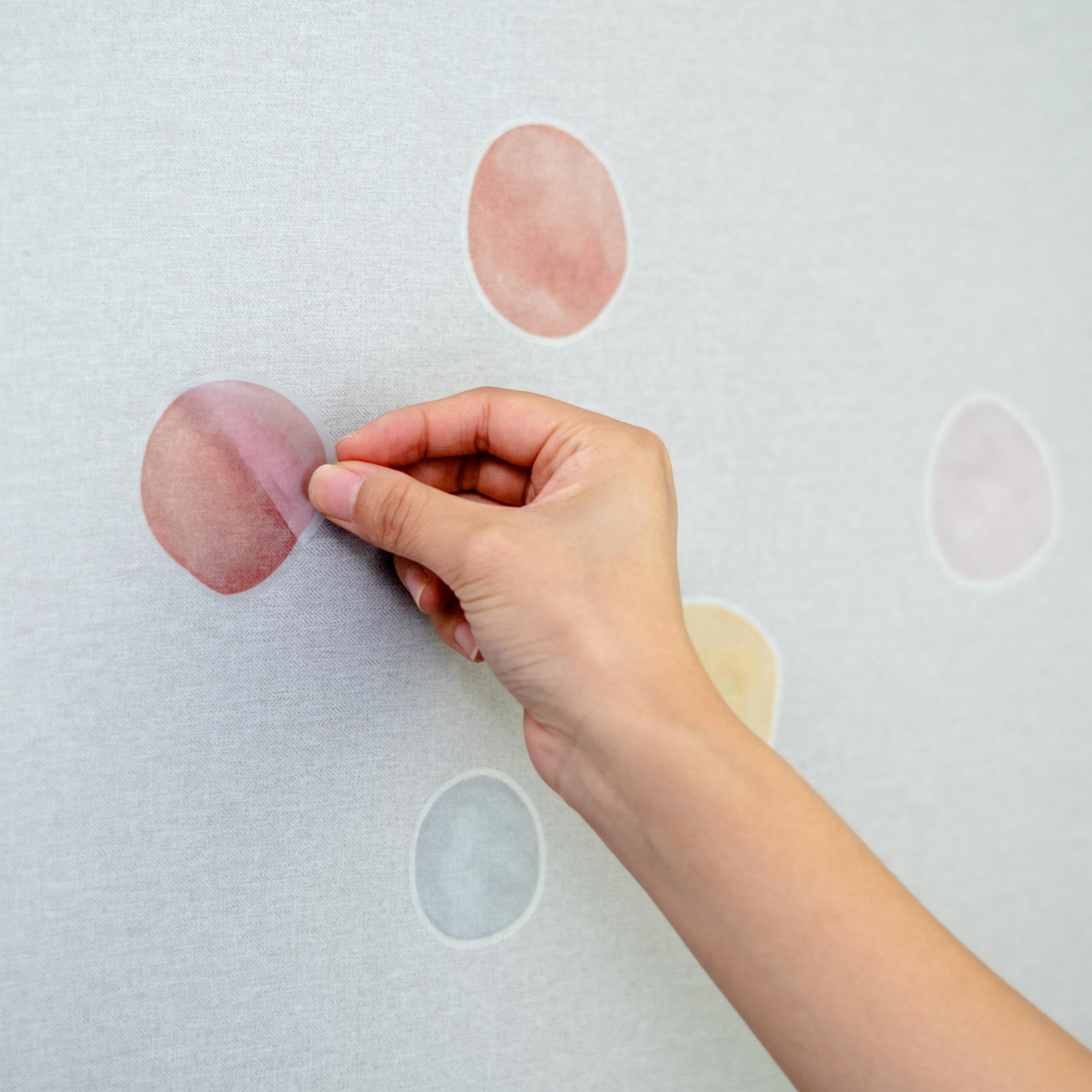 Cantly Colorful Dot Decal party backdrop ideas with multiple sizes.