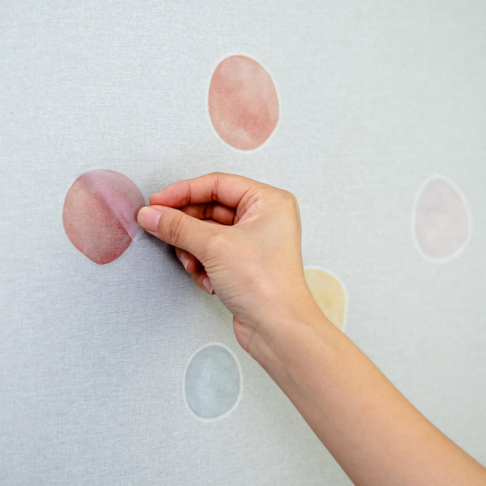 Cantly Colorful Dot Decal party backdrop ideas with multiple sizes.