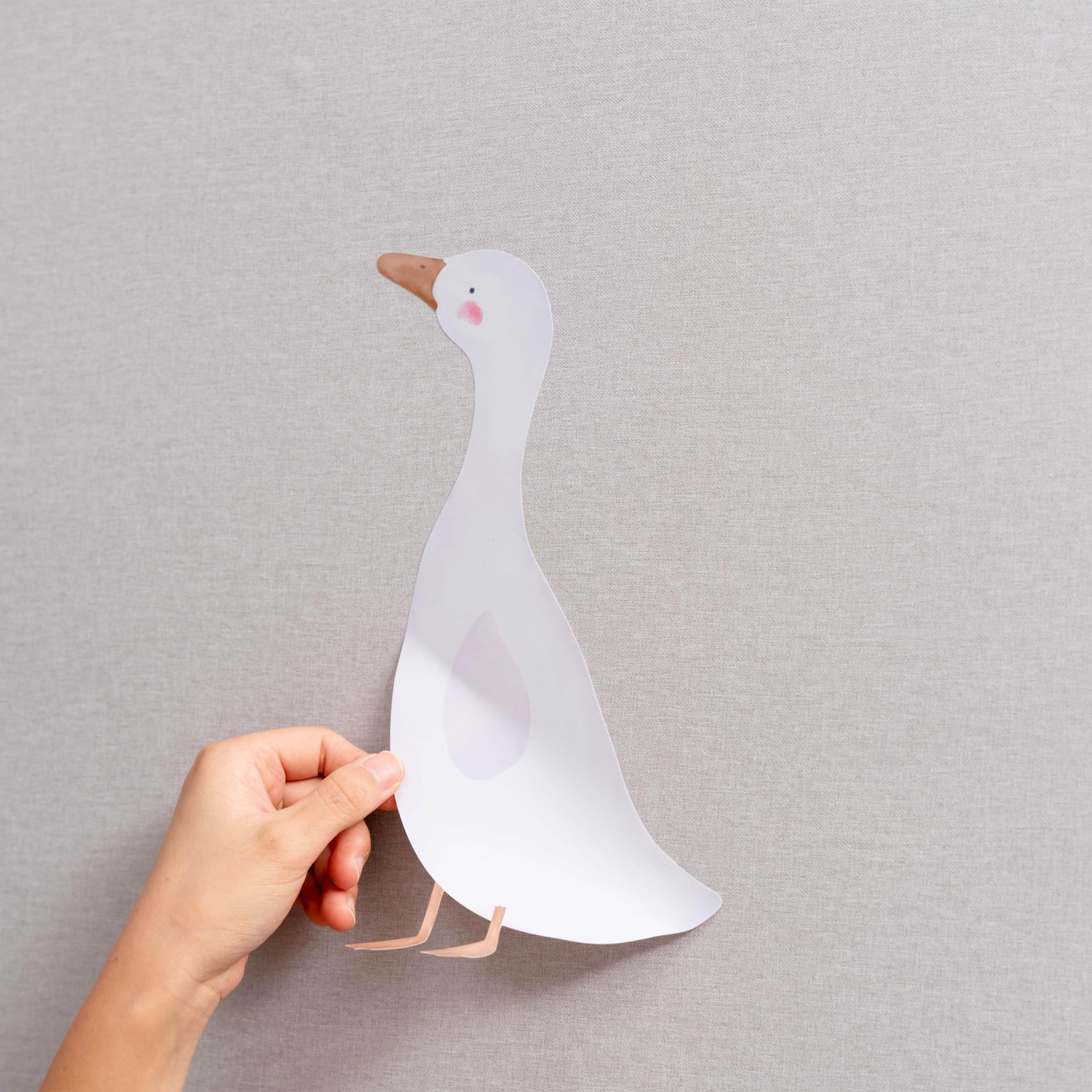 CANTLY geese wall decals packaging and setup for quick room refresh.