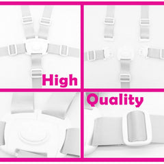 Caoxiong 5-point to 2-4-point adjustment shows versatile restraint options for different ages