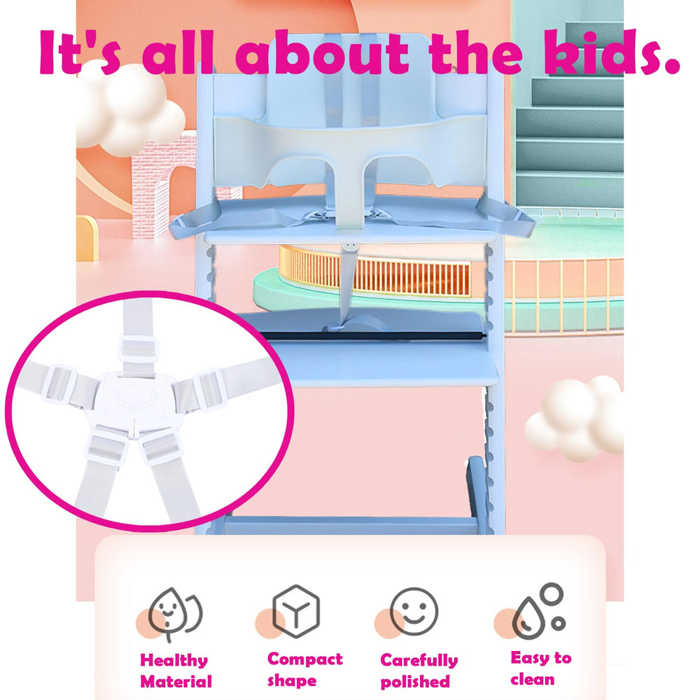 Caoxiong baby safety harness white ensures comfortable, snug restraint for everyday use