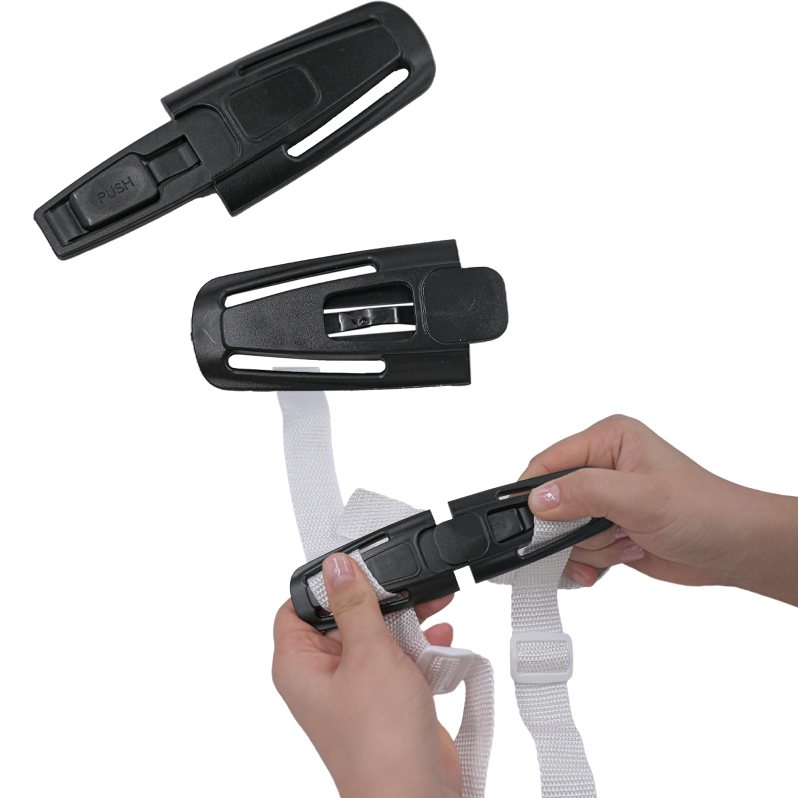 CaoXiong black seat harness trend offers a stylish safety upgrade for car trips.
