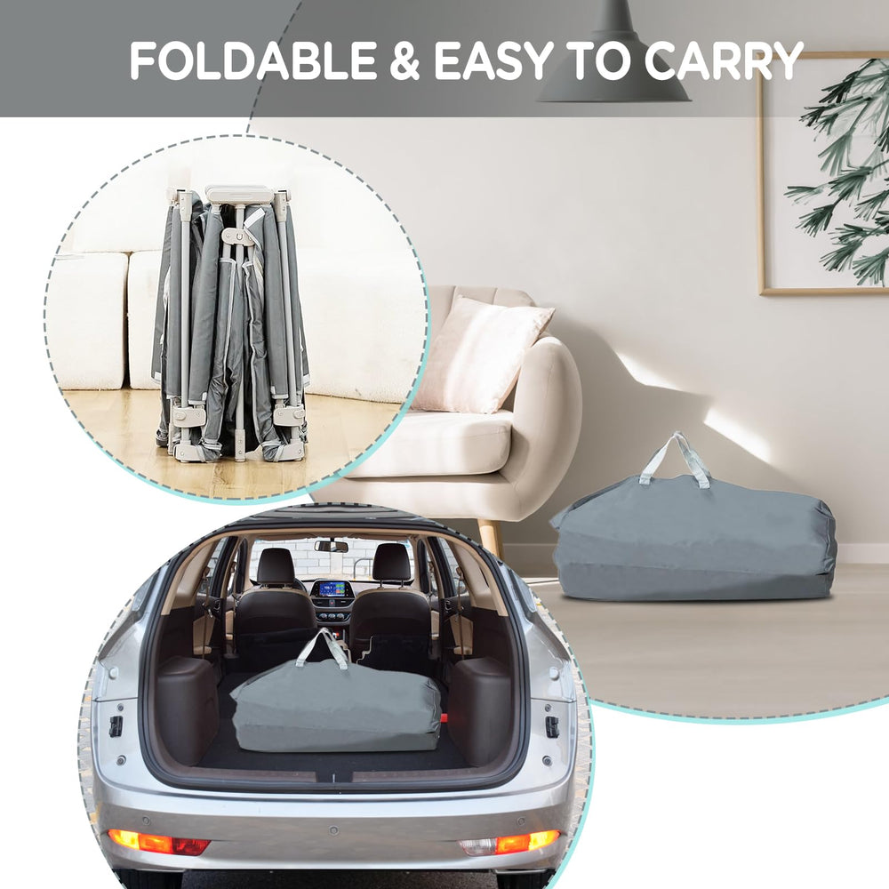 CAPAKIDS four-handlers design simplifies carrying and positioning in rooms