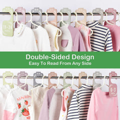 CAPHONT dividers in a nursery setting serve as tasteful decor while organizing clothes.