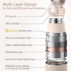 CapyBud bottle warmer 9000mAh battery for all-day feeds