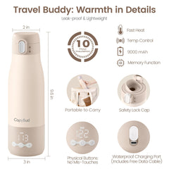 CapyBud Type-C fast charging keeps you ready between uses.