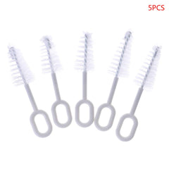 Caralin dense-bristle nipple cleaner cleans nipple interiors gently and effectively.