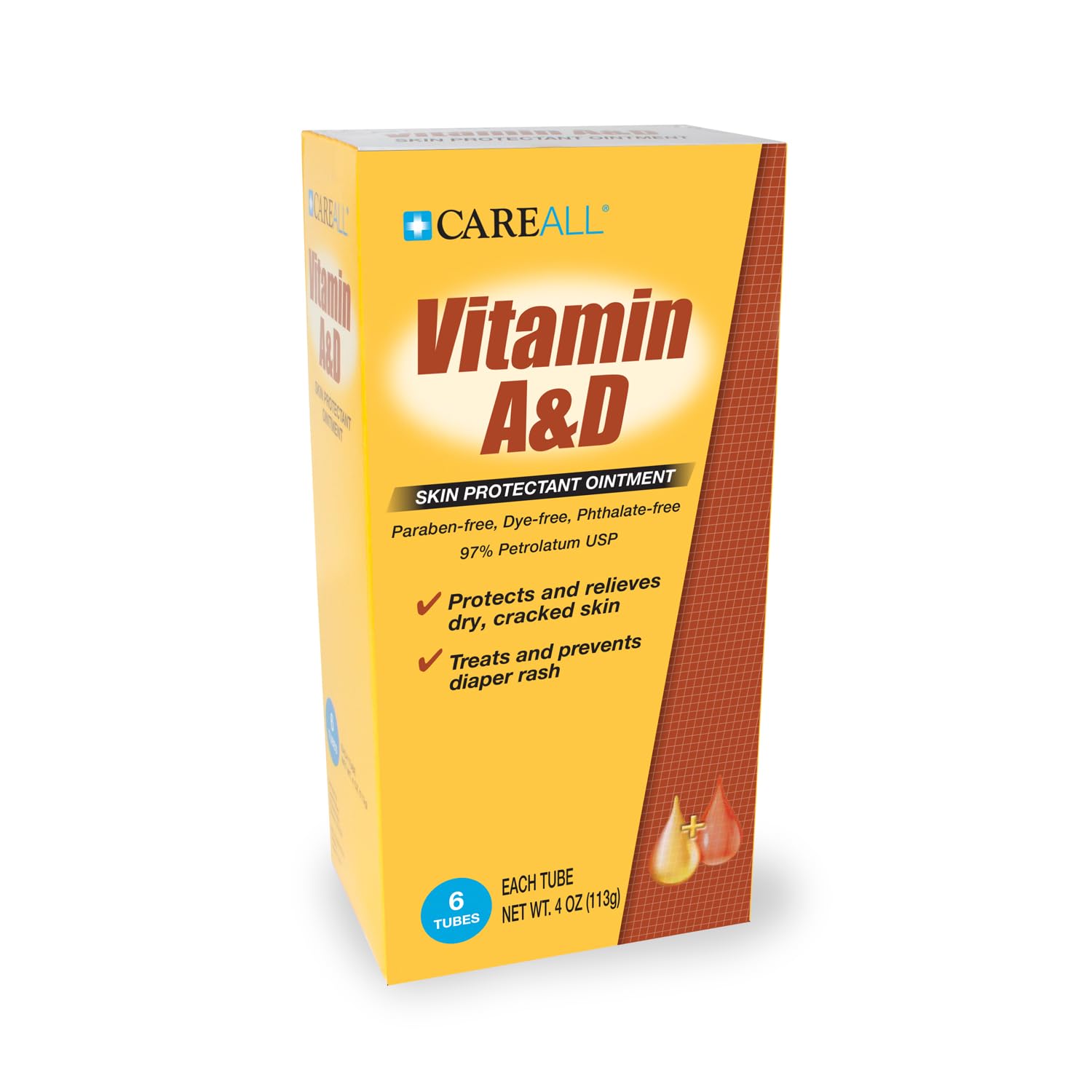CareAll diaper-area care application helps prevent chafing and irritation.