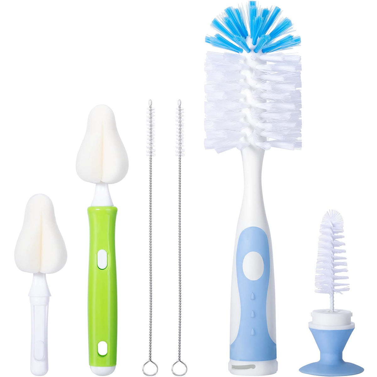 Carebabymore bottle brush nylon cleaner for thorough bottle cleaning with durable bristles