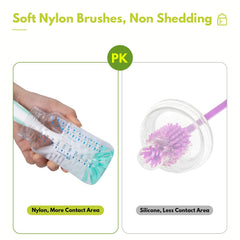 CAREBABYMORE straw brush 6.8-inch cleans bottle straws thoroughly
