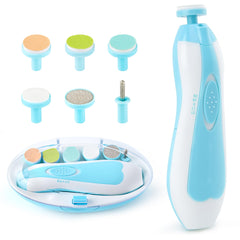 CareLAX baby nail trimmer with front LED light enables precise night trimming