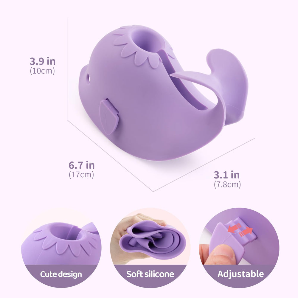 CAROFAFA non-toxic BPA-free silicone supports a safe bath environment.