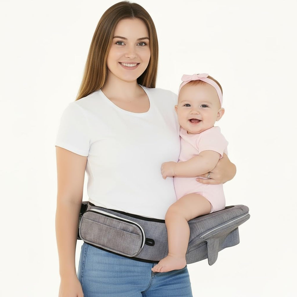 CarryMe toddler hip carrier extender for secure, hands-free outings