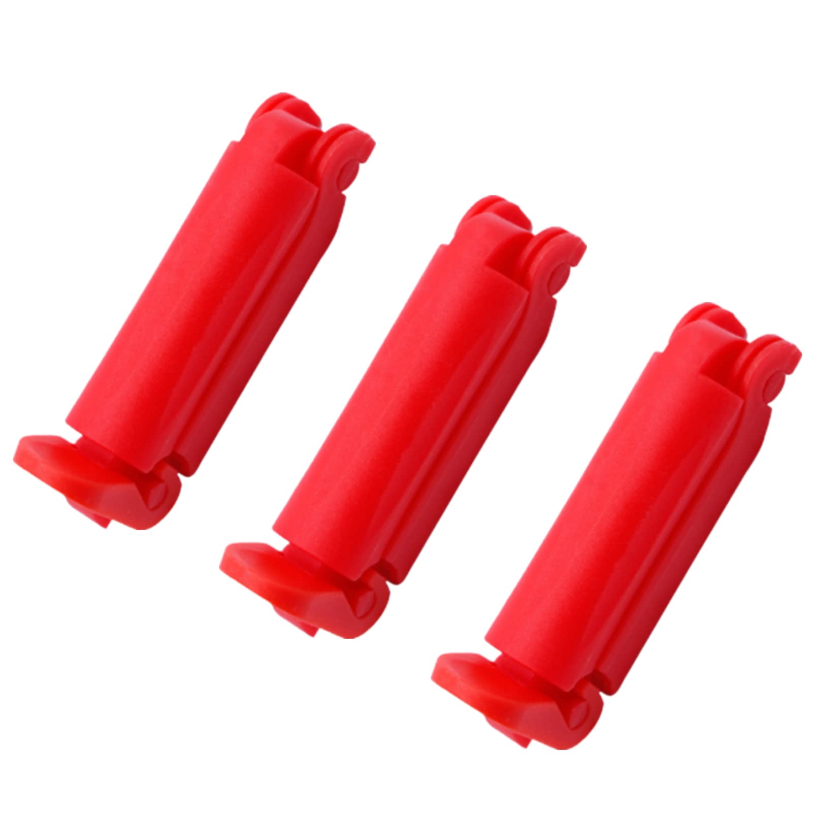 car seat belt clip red 3-pack keeps straps secure for safer travels