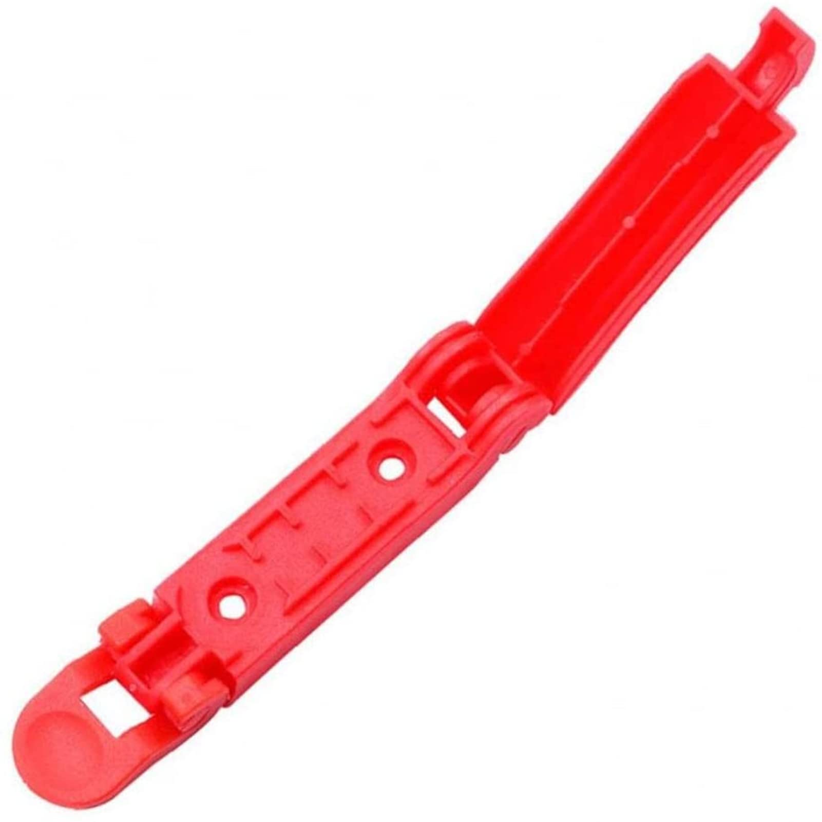 car seat belt clip red easy-adjustment design fits most seats