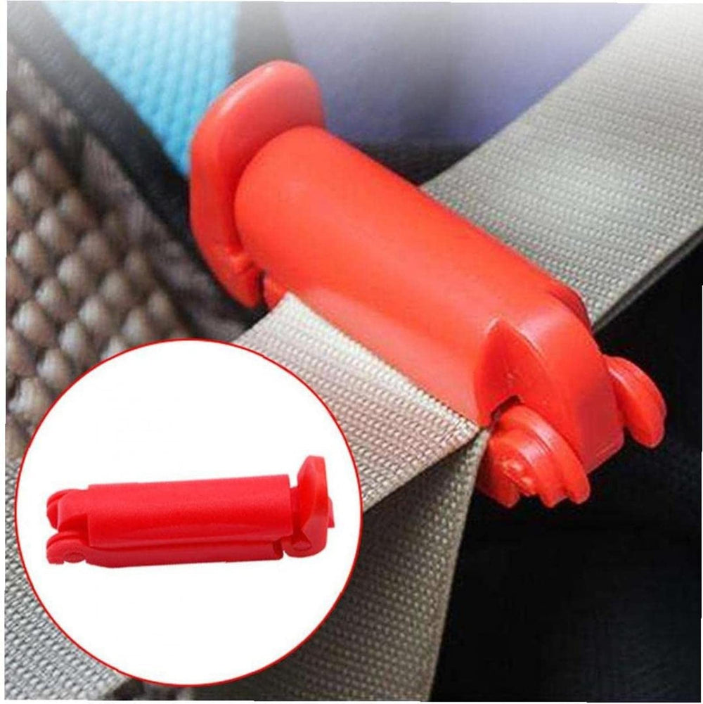 car seat belt clip red gift-ready packaging