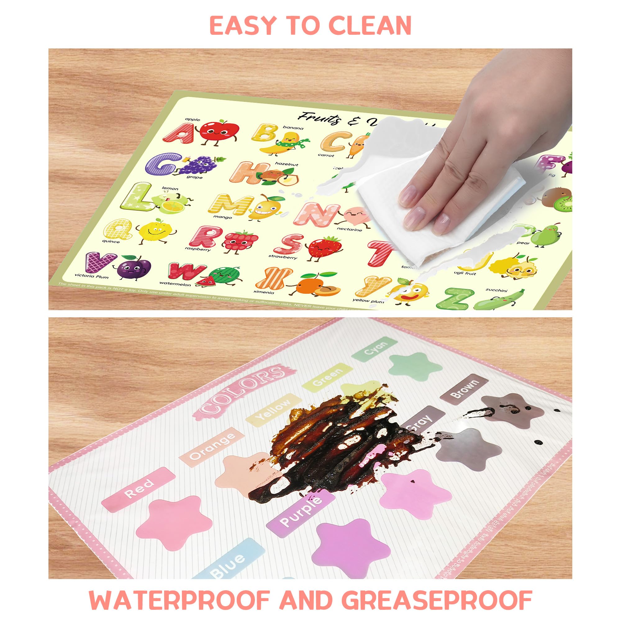 CartaChic disposable placemats star design brings playful vibes for parties and restaurants