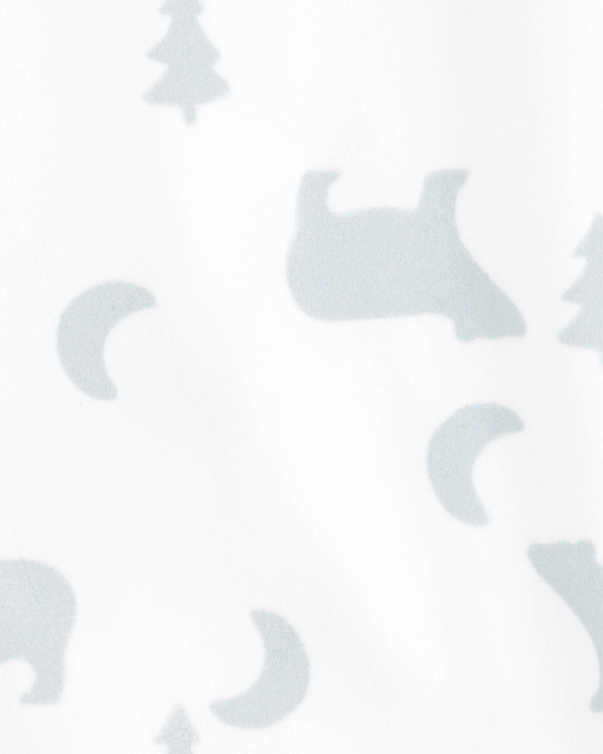 Carter's sleep bag close-up showing safety tab protecting baby's chin.