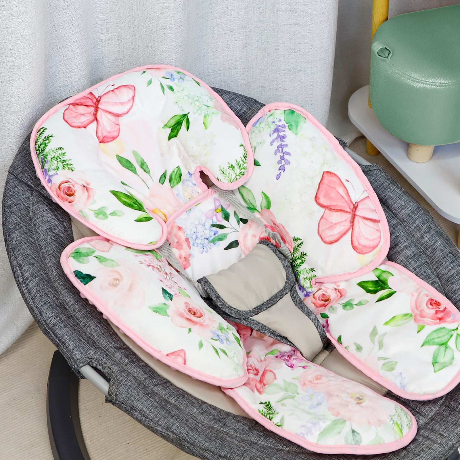 CARUILI 2-in-1 soft minky plush image shows cloud-like padding