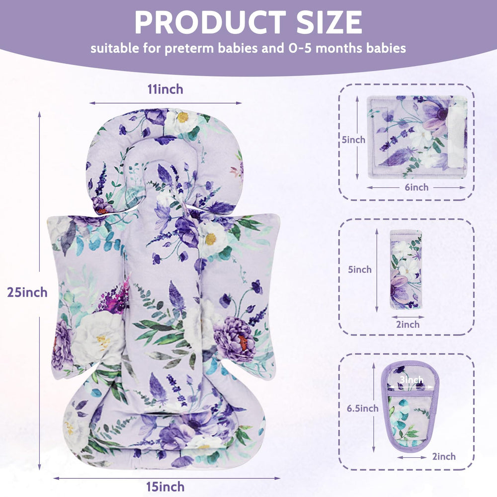 CARUILI 3D-beans back side adds gentle texture against baby's skin