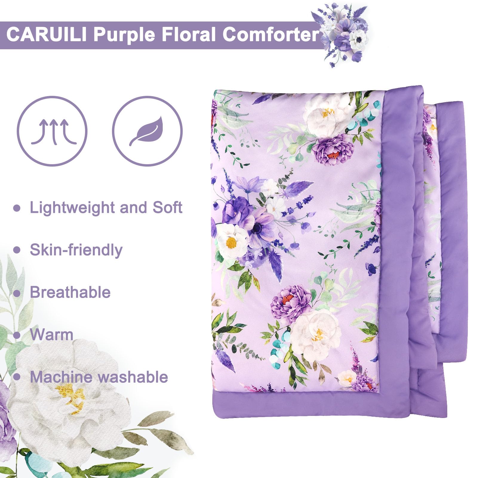 CARUILI crib skirt ruffled design hides underneath storage for tidy space.
