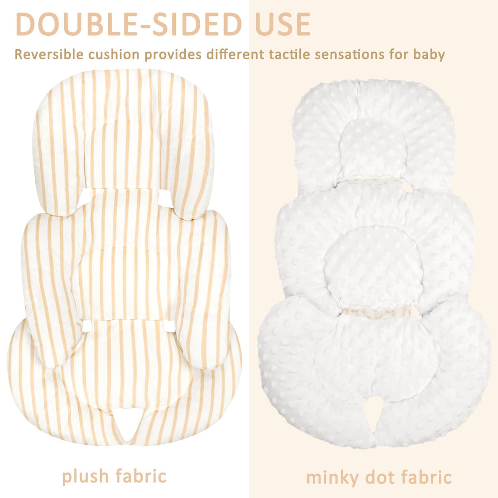 CARUILI full support cushion reduces friction and bumps during travel