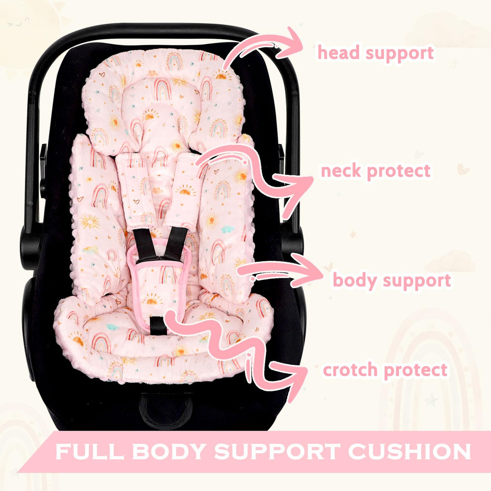 CARUILI head-neck-support cushion offers extra stability during rides