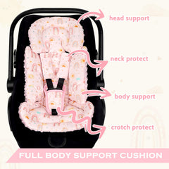 CARUILI head-neck-support cushion offers extra stability during rides