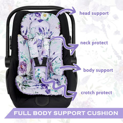 CARUILI head support cushions gently stabilize neck and head during travel