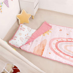 CARUILI nap mat pillow detail showing cushioned support