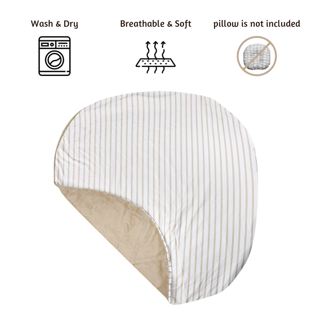 CARUILI newborn lounger cover handy carry handle for effortless relocation