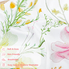 CARUILI nursing pillow cover soft breathable fabric enhances baby skin comfort during feeds