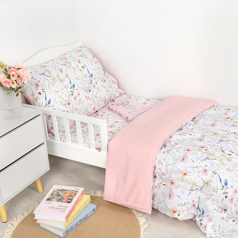 CARUILI pillowcases floral accents promote softness and a dreamy room vibe.