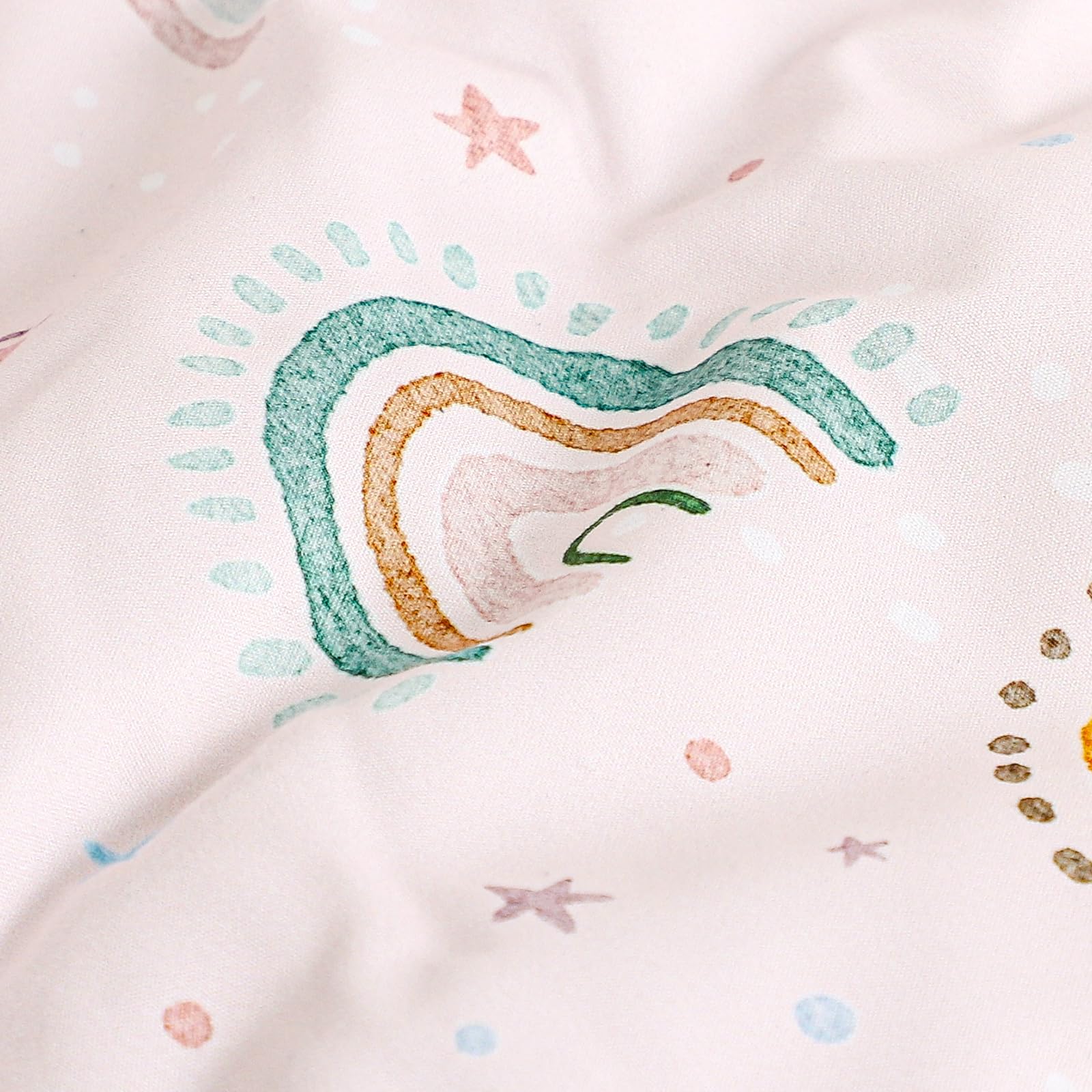 CARUILI pillowcases rainbow set brighten bedtime routine with cheerful patterns