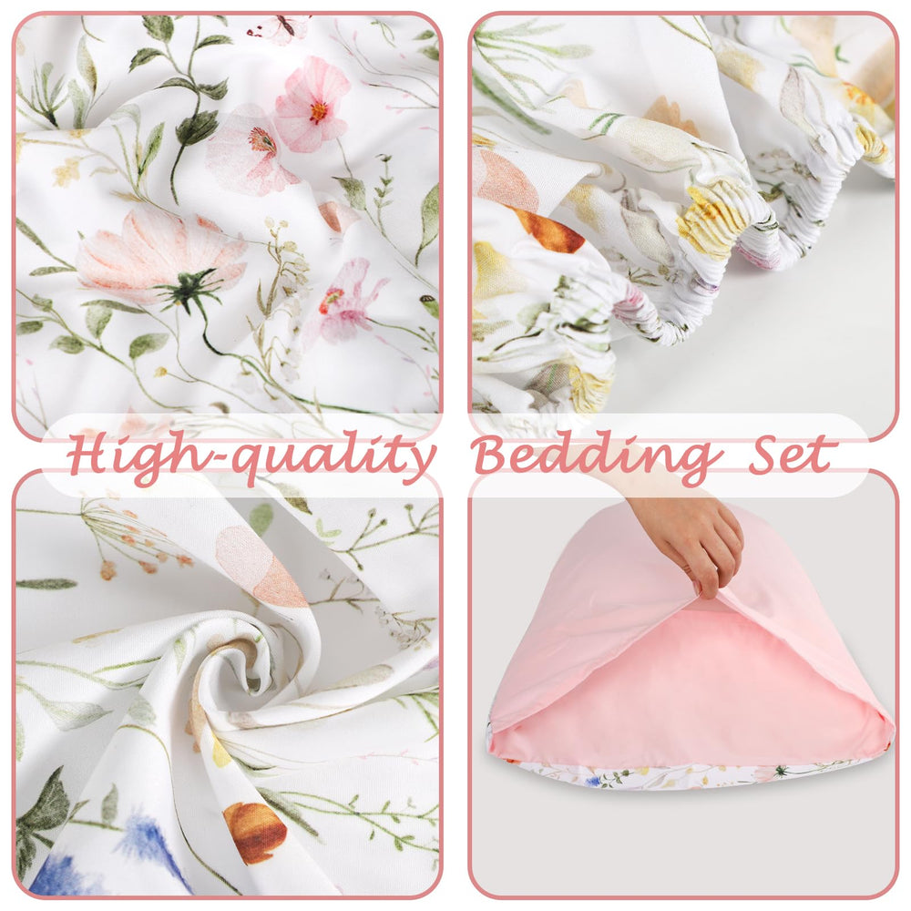 CARUILI reversible comforter double-sided design for versatile styling.