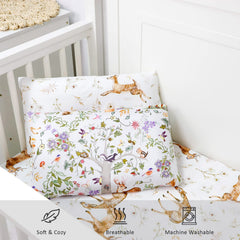 CARUILI toddler pillowcase 13x18 fits travel and home small pillows