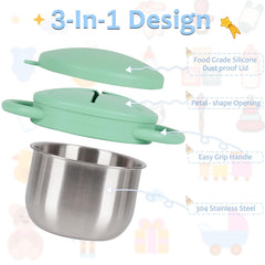 Casremee snack cups sturdy 304 stainless steel body for everyday use