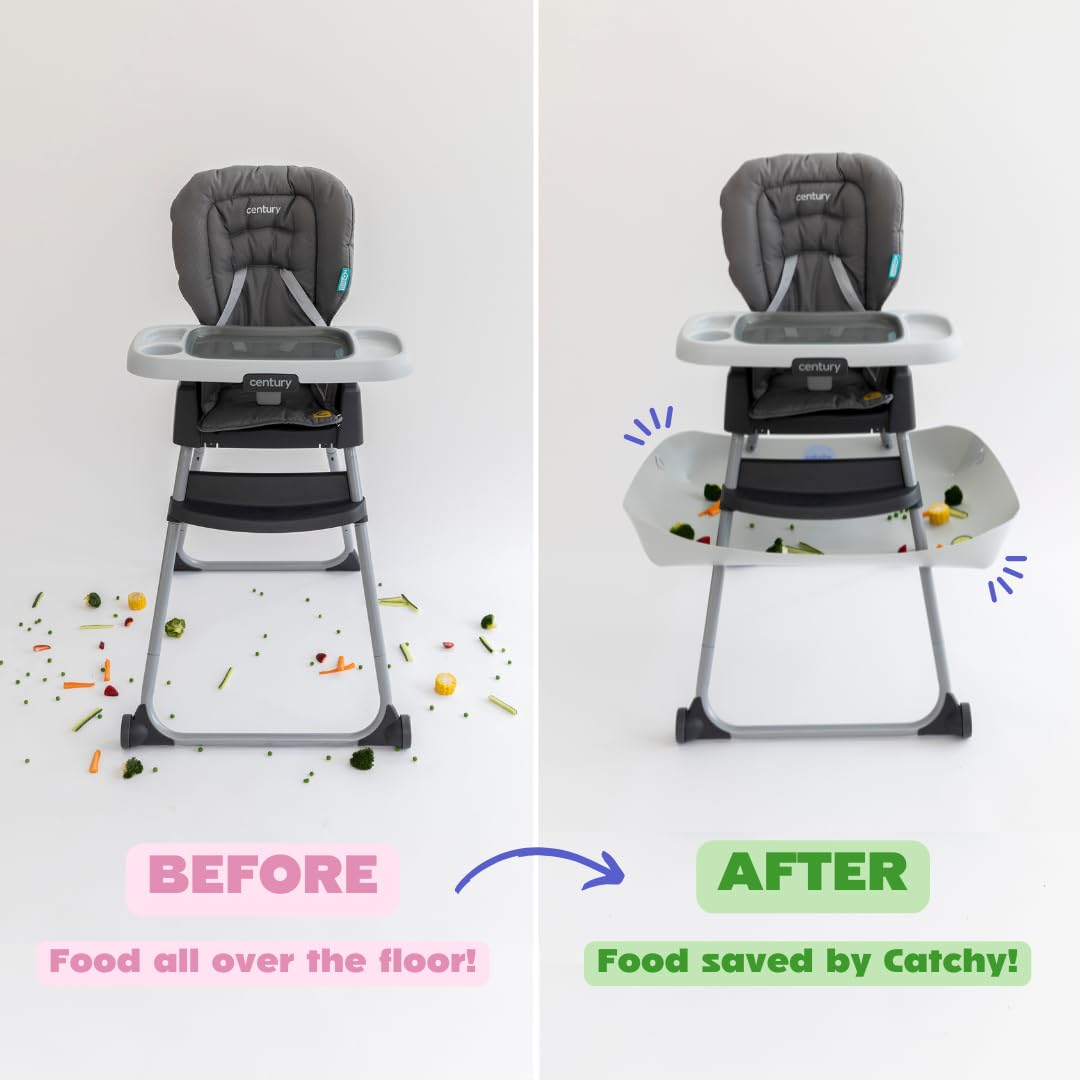 Catchy Food Catcher ready for baby mealtime setup and exploration